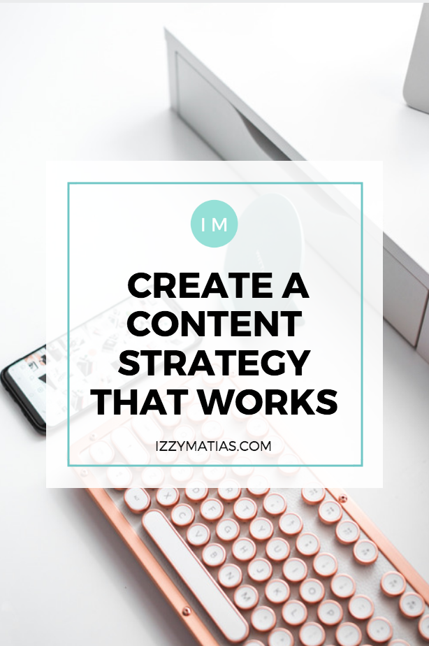 content strategy plan that works